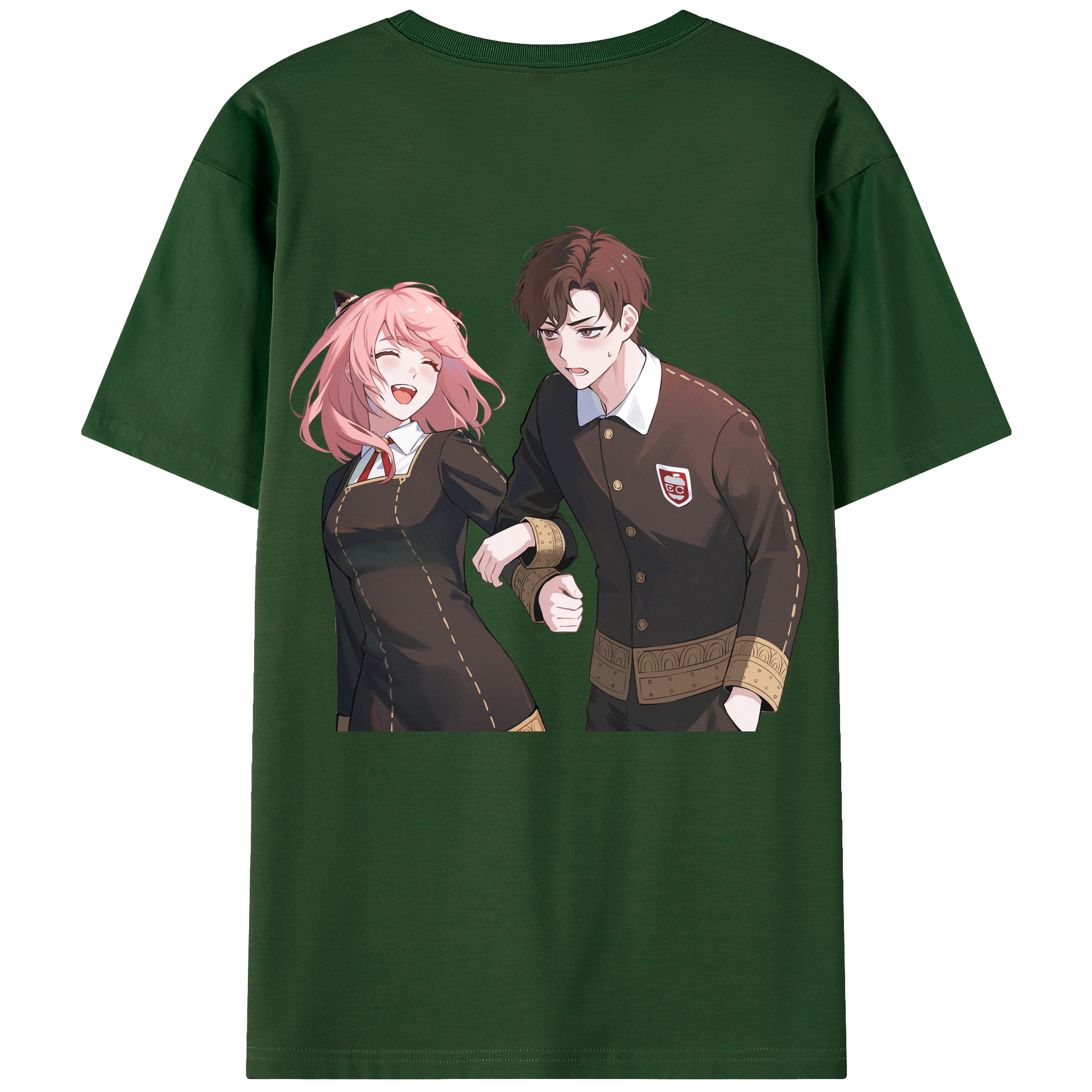 （画像用） SPY×FAMILY间谍家家酒 綿100％半袖Tシャツ（背面プリント）
